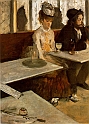 DEGAS EDGAR (1834-1917) - I Bevitori di Assenzio 1(L' Assenzio)